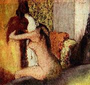 Edgar Degas After the Bath oil painting reproduction